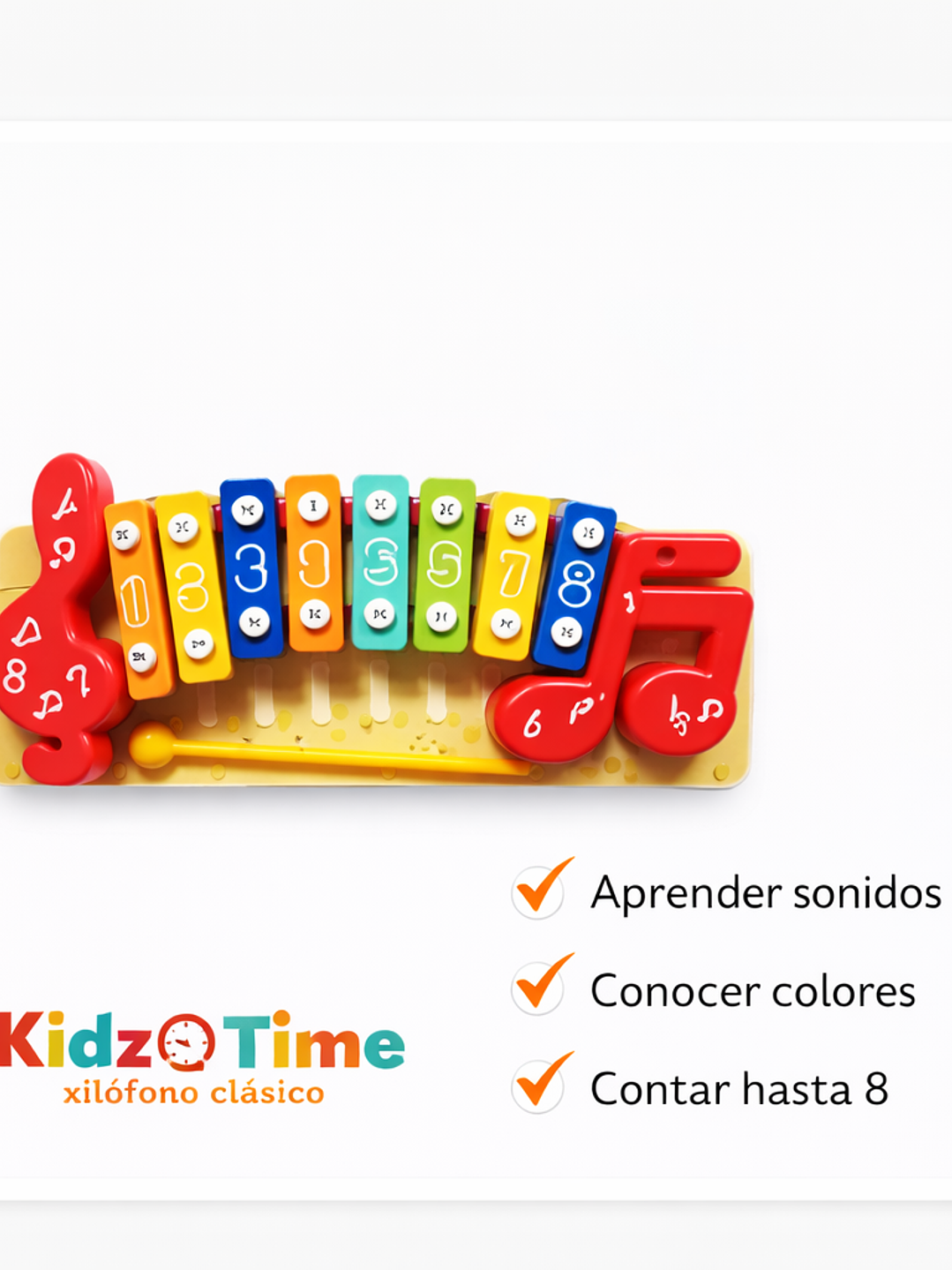 Xilófono Musical Infantil – KidzTime 1