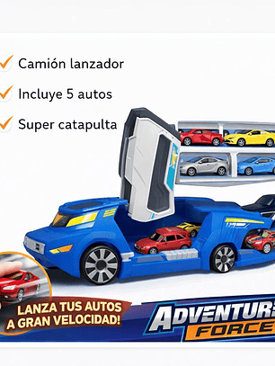 Camión Lanzador Adventure Force – Súper Catapulta