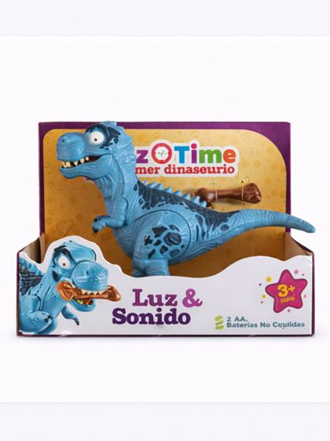 Dinosaurio Articulado con Luz y Sonido – Juguete Interactivo 3+ Años 1