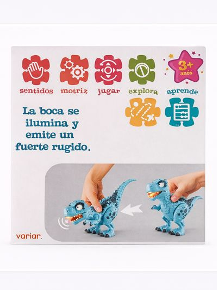Dinosaurio Articulado con Luz y Sonido – Juguete Interactivo 3+ Años 2