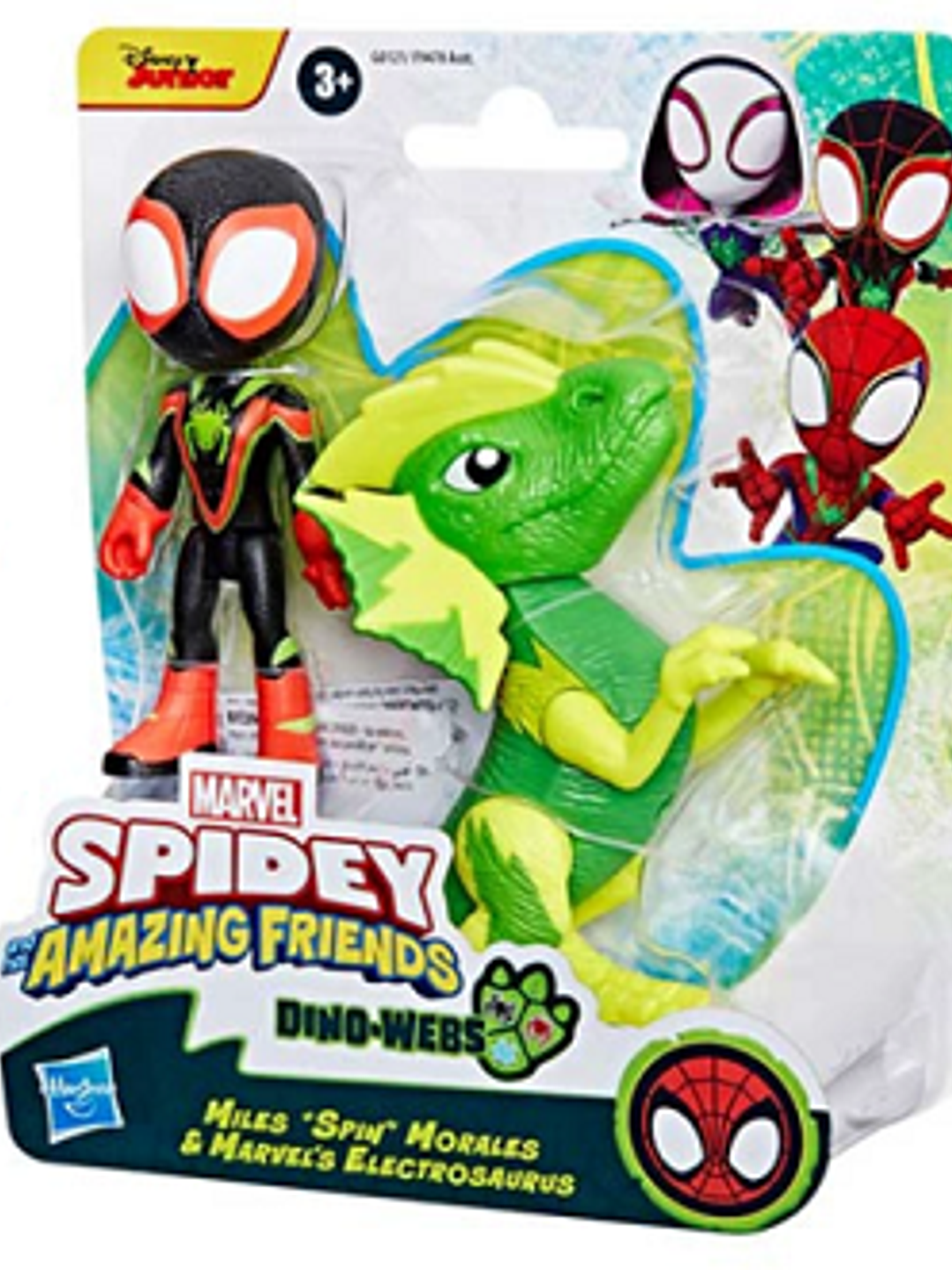Spidey and His Amazing Friends – Dino Webs (Figuras de Acción) 1