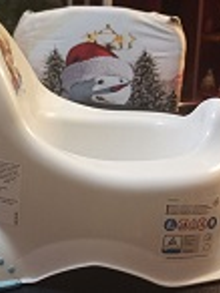 Bacinica Infantil Frozen Blanca 4