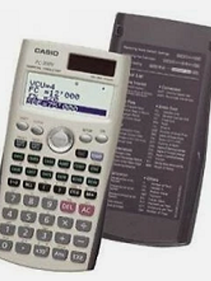 Casio FC-200V – Calculadora Financiera Científica con Pantalla de 4 Líneas 2