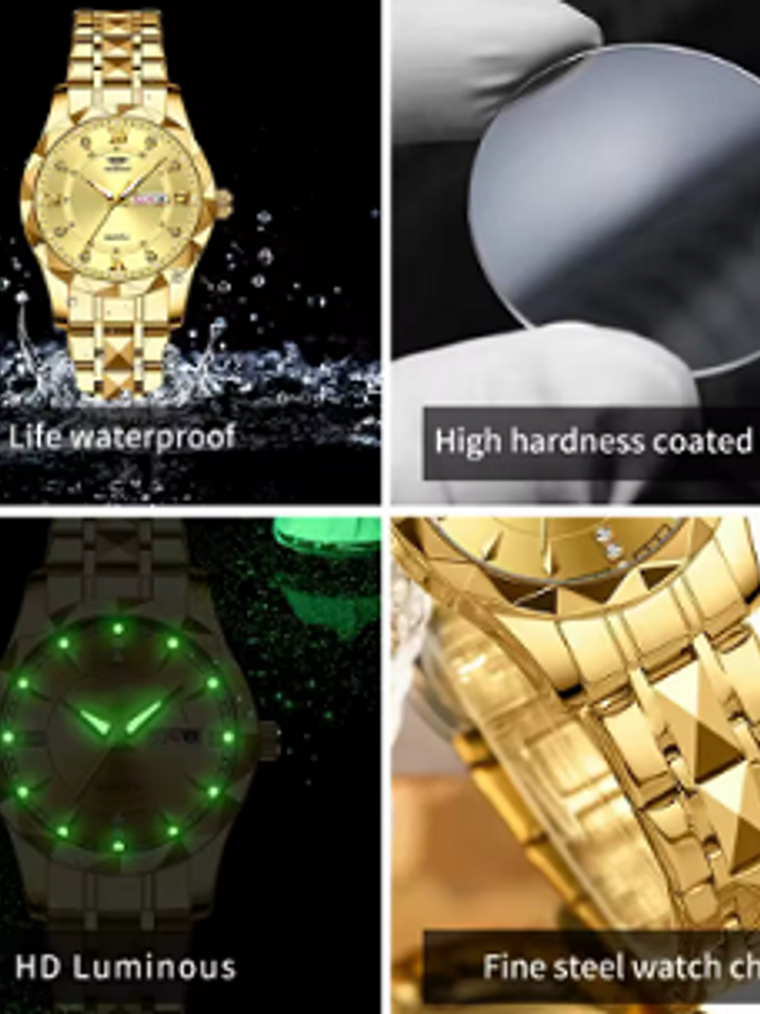 Reloj de Lujo TERANV – Hombre (Cuarzo, Resistente al Agua, Estilo Premium) 2