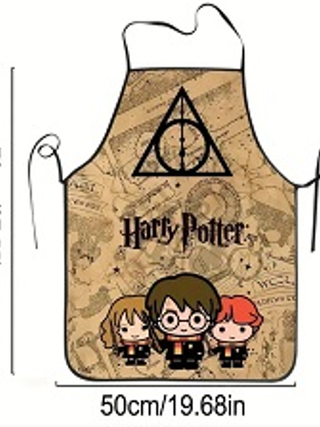 Delantal oficial de Hogwarts de warner Bros 2