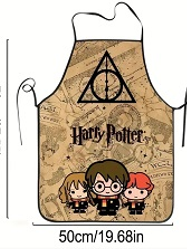 Delantal oficial de Hogwarts de warner Bros 2