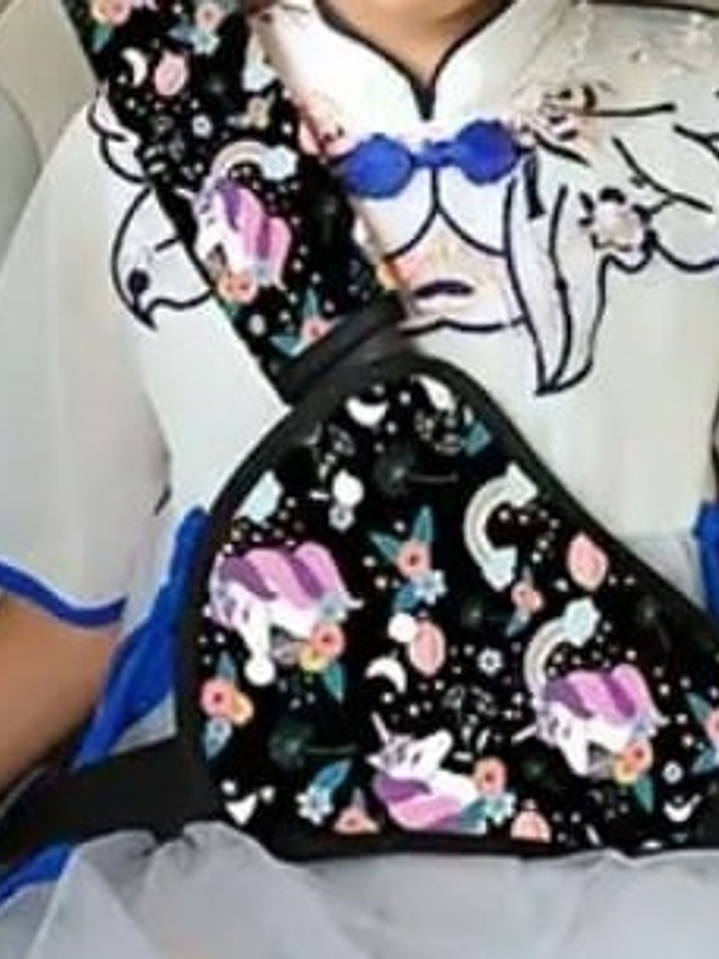 Fundas para cinturon de auto - Niña - Unicornio 1