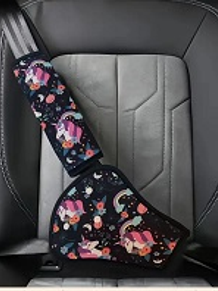 Fundas para cinturon de auto - Niña - Unicornio 2