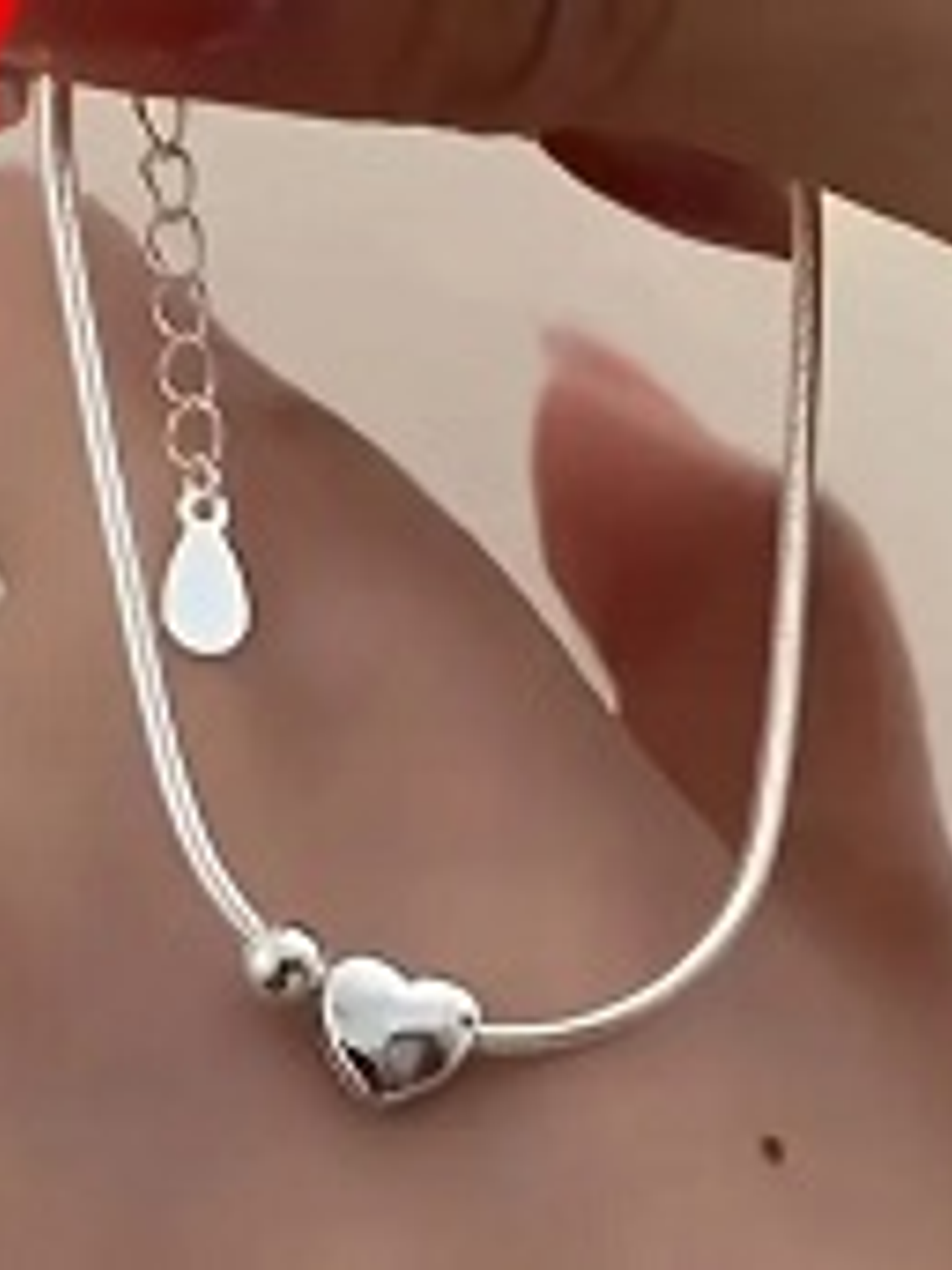 Pulsera Estilo Tribal con Corazón en Plata 925 1