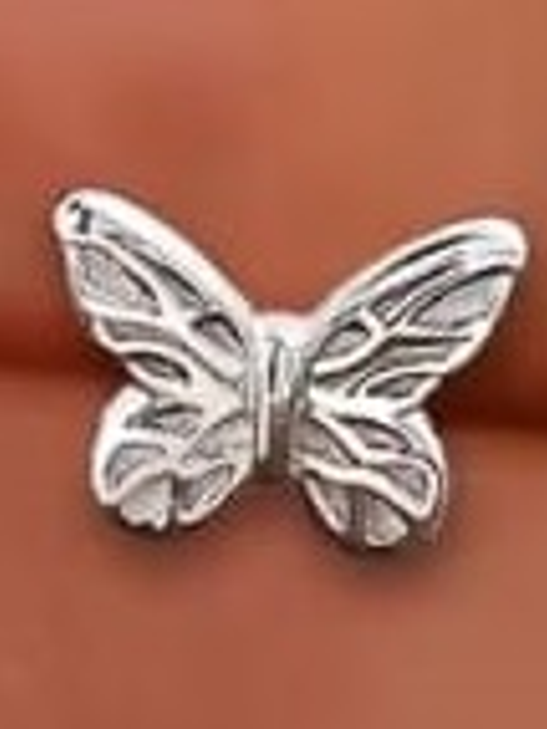 Aro Mariposa con tornillo - Plata 925 1