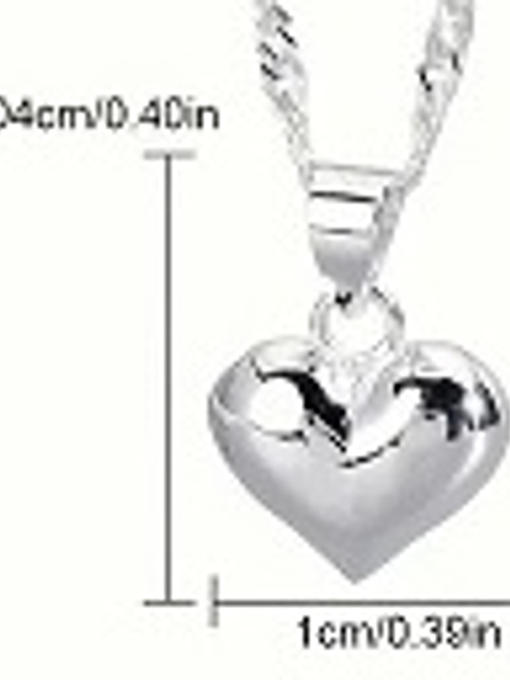 Collar con Colgante de Corazón – Elegancia Atemporal 3