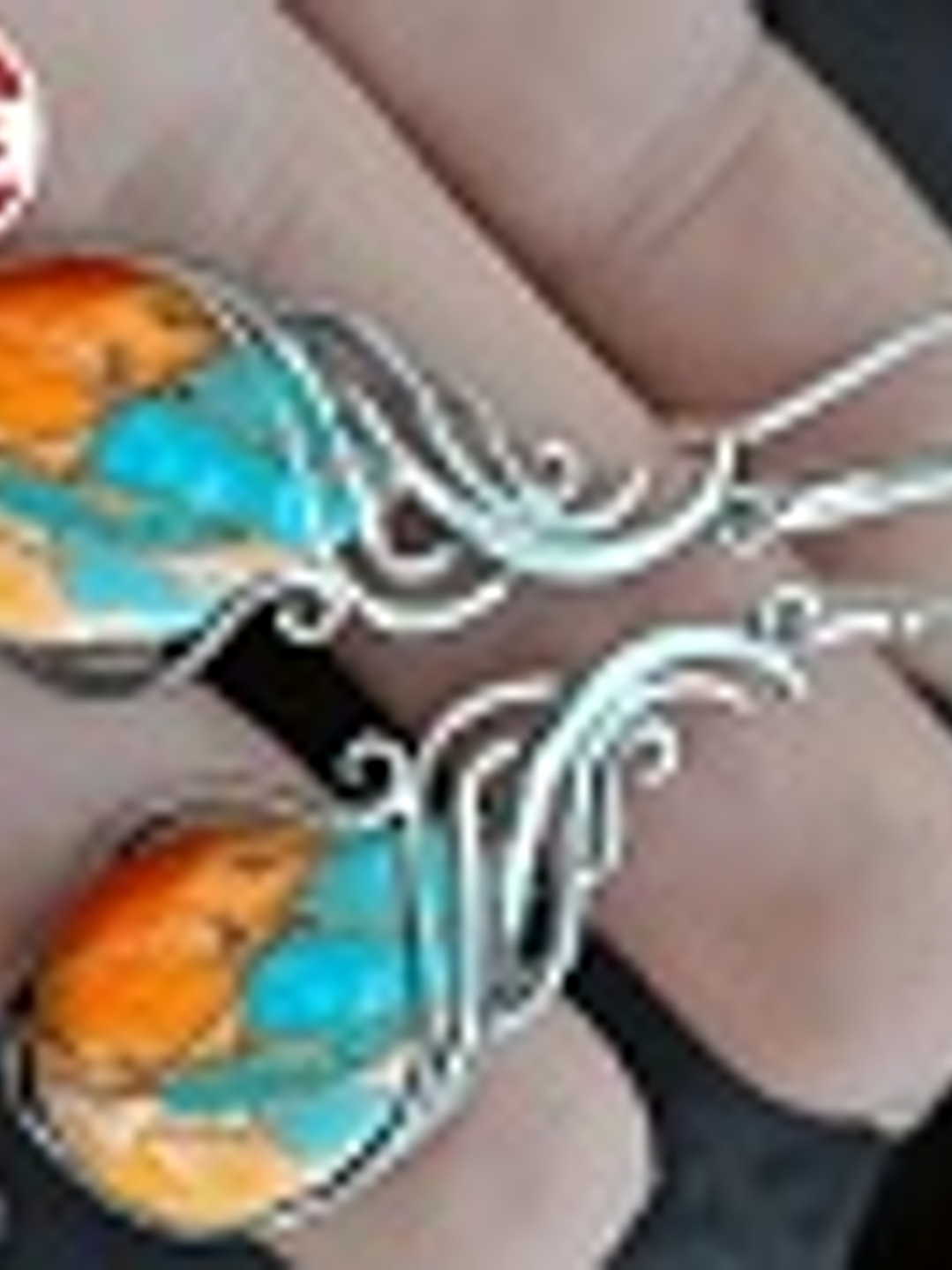 Aros Colgantes inspiracion Vintage 3