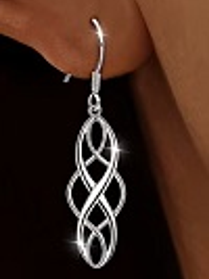 Aros diseño Nudo Celta Calado 2