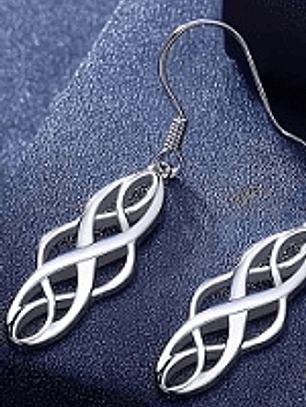 Aros diseño Nudo Celta Calado