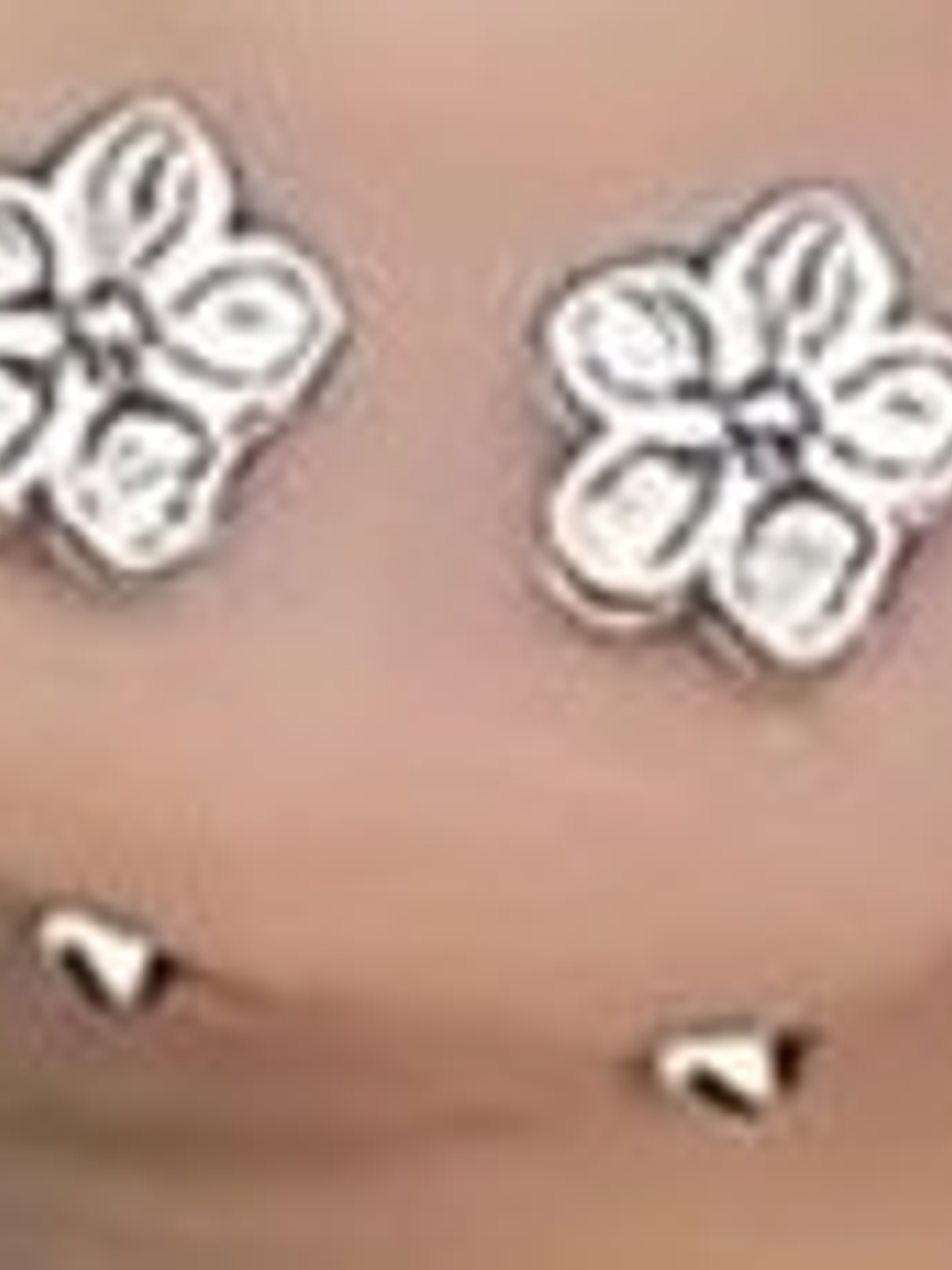 Aros de flor con tornillo redondo  3