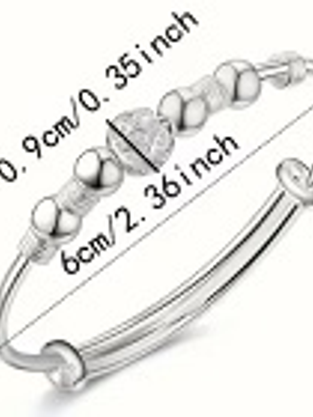 Pulsera Ajustable de Plata Esterlina 925 2