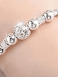 Pulsera Ajustable de Plata Esterlina 925 - Miniatura 3