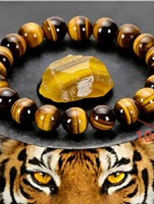 Pulsera Ojo de Tigre Unisex