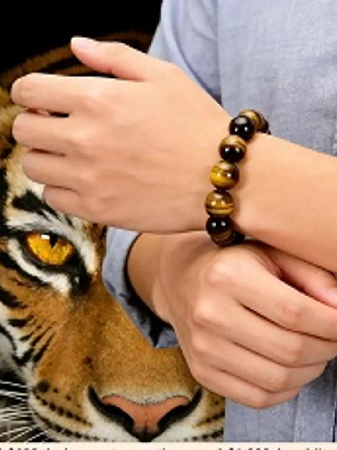 Pulsera Ojo de Tigre Unisex 2