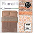 Juego de Sábanas Plumetti Tamarindo - 220 Hilos 