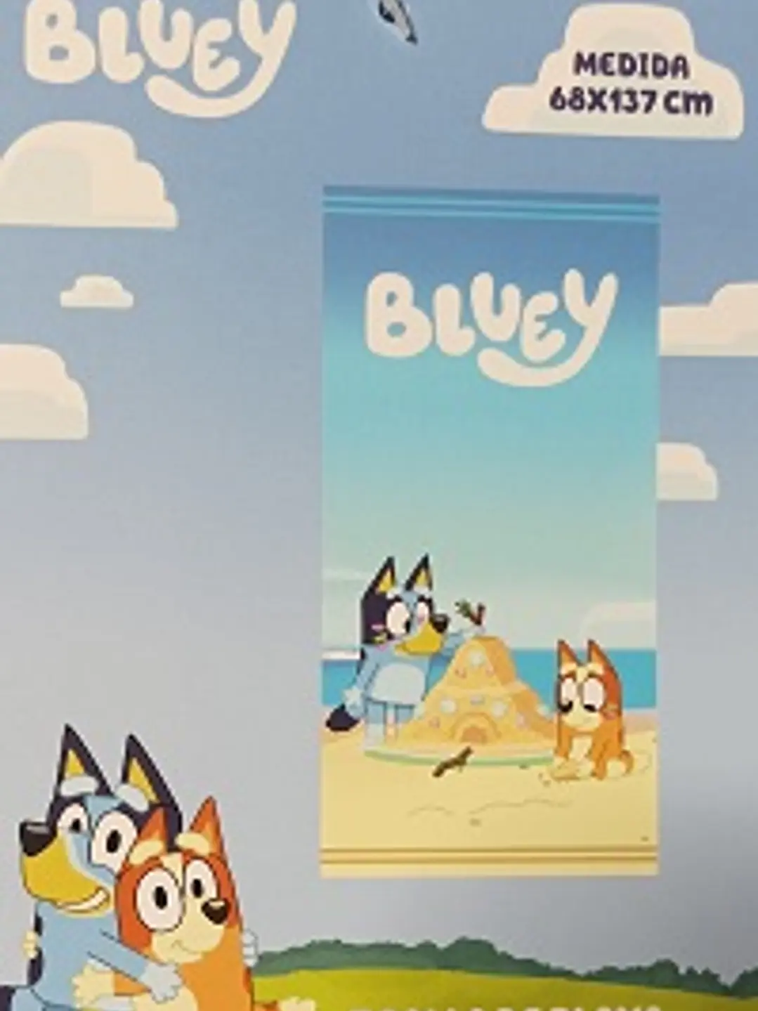 Toalla de Bluey 1