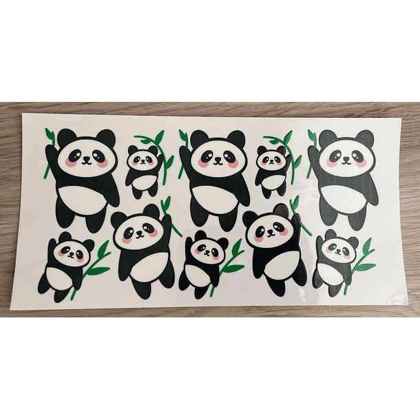 Panditas Sticker DTF 1