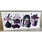 Merlina Vasos Sticker DTF 1