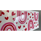Arcoíris Rosa Sticker DTF 2