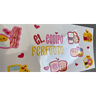 El equipo perfecto Sticker DTF 2