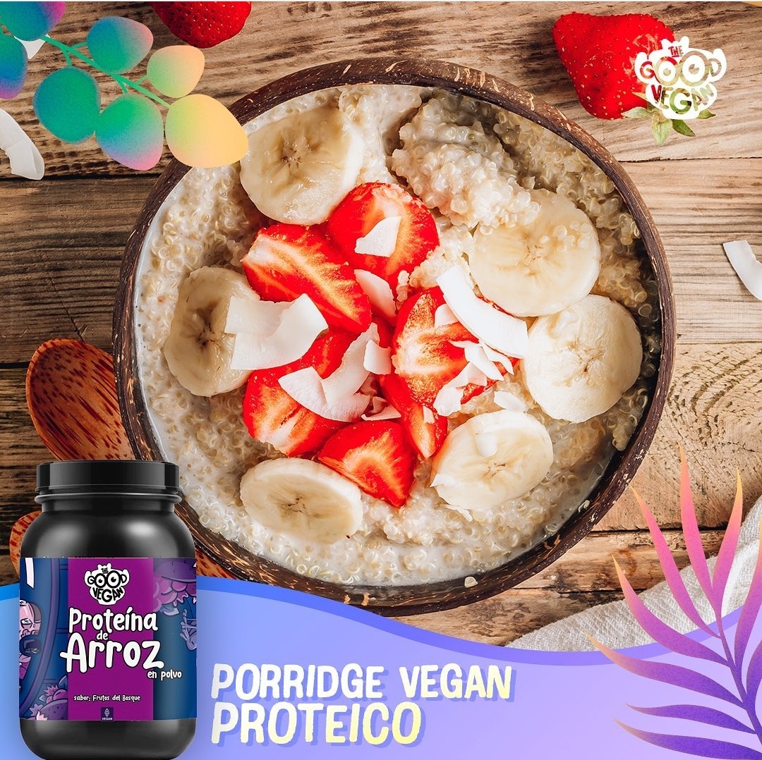 Porridge Protéico Vegano 
