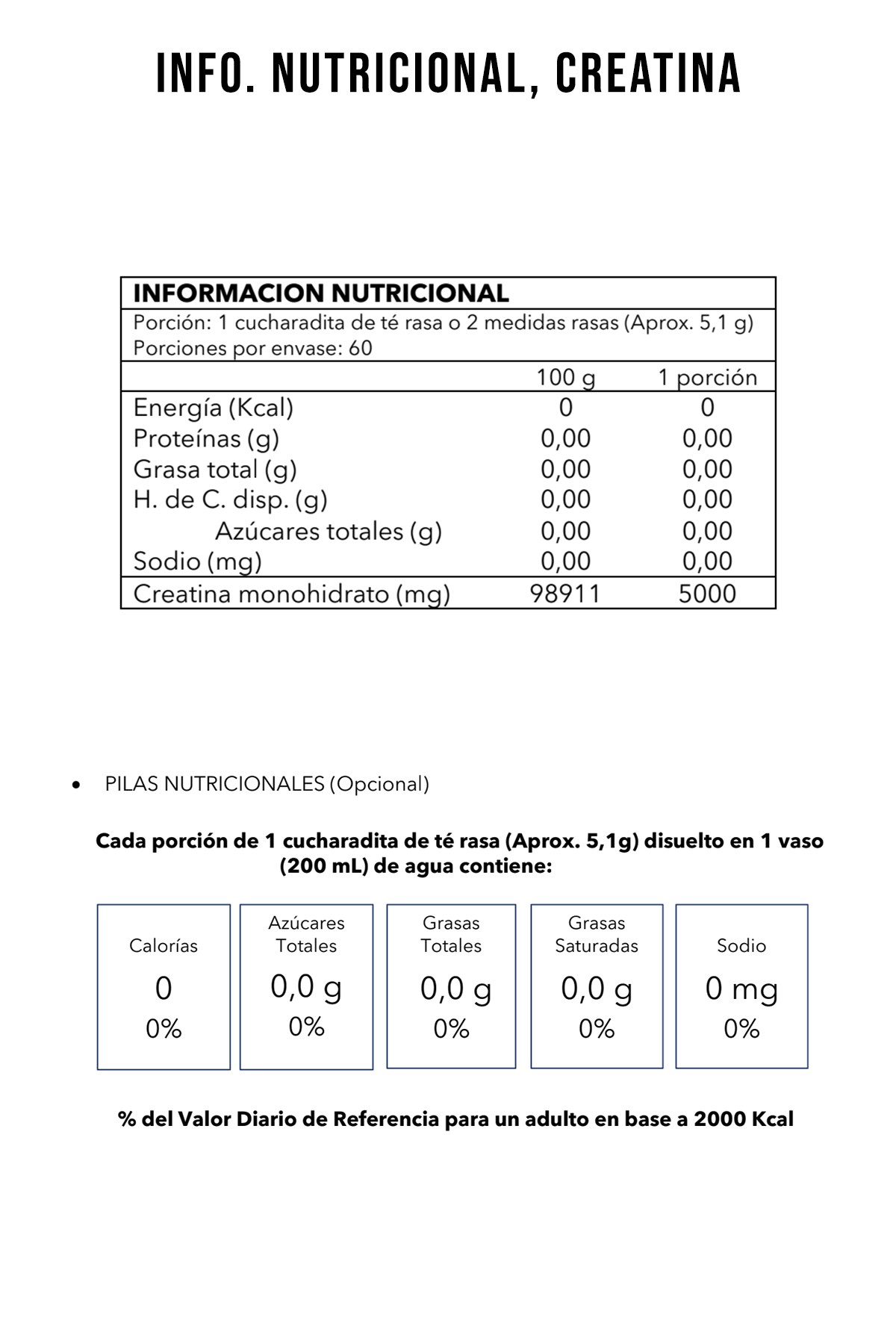 Creatina Monohidratada Vegana 300g — 60 Servicios | The Good Vegan 2