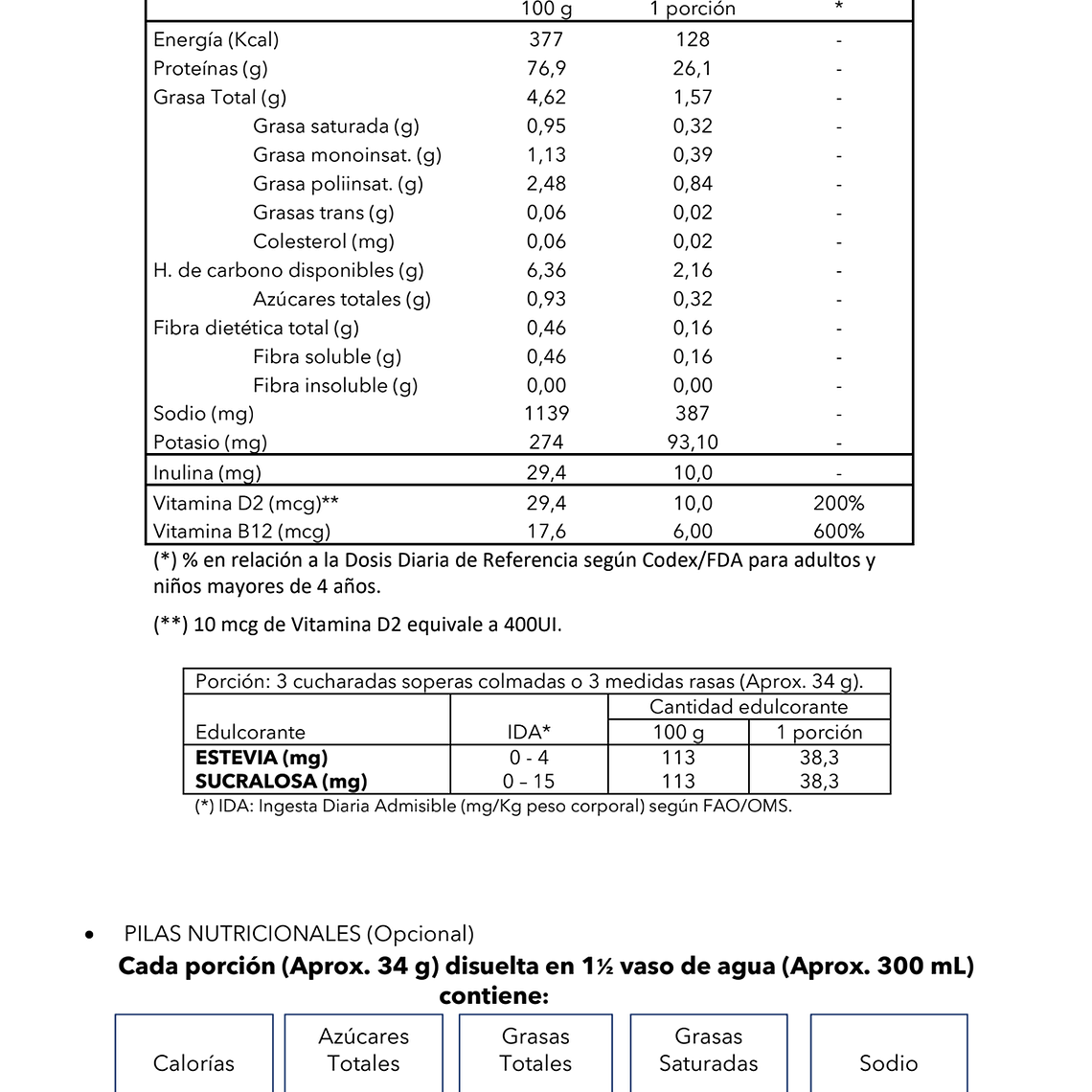 Proteína Vegana, Mango 3