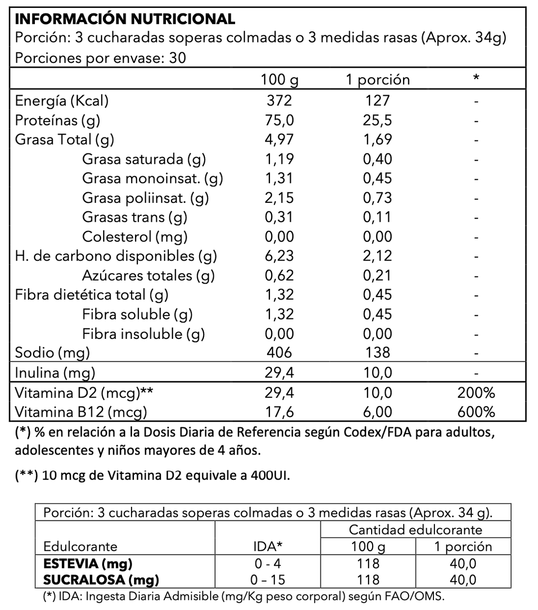 Proteína Vegana Cookies & Cream 2
