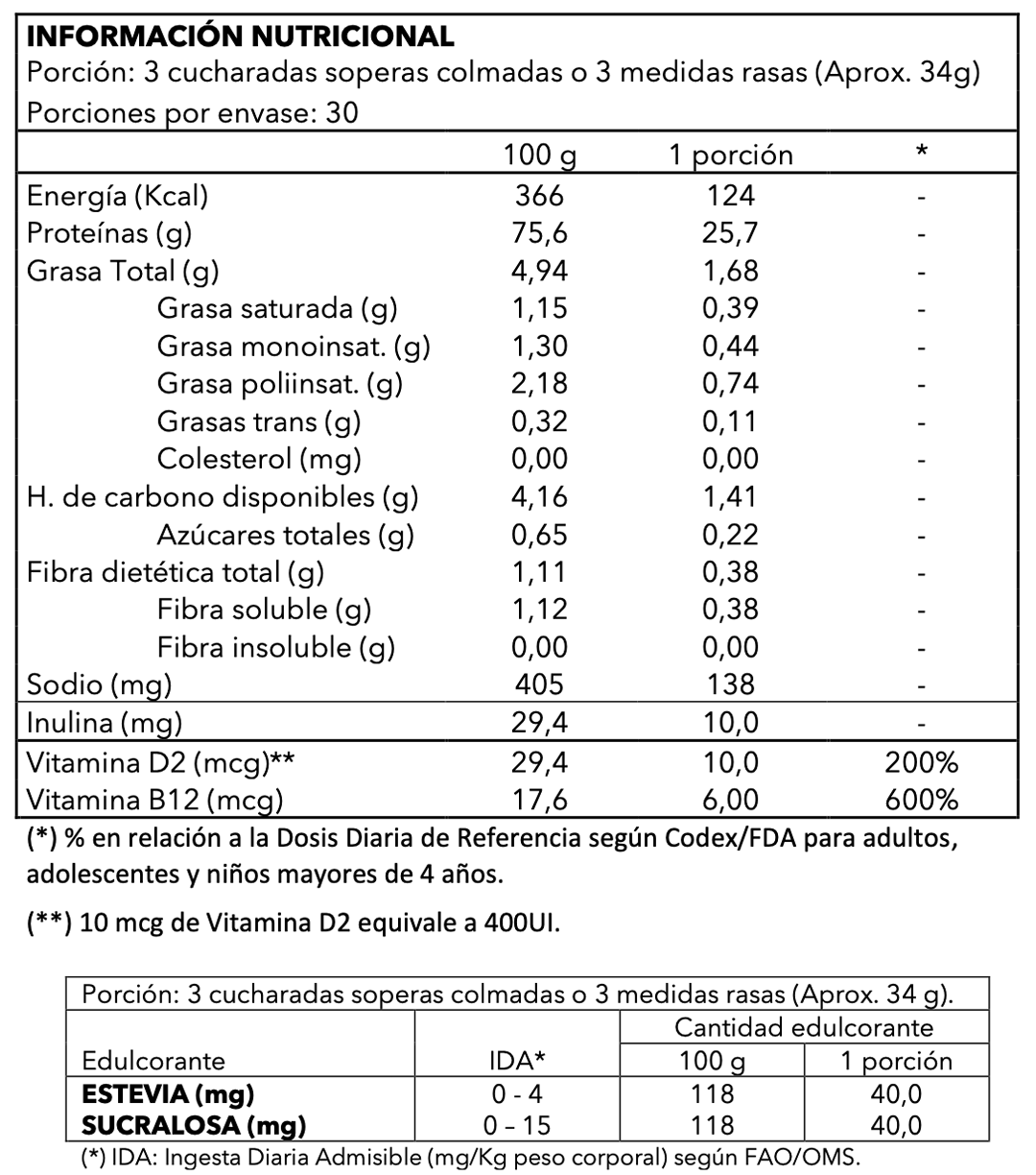 Proteína Vegana Vainilla 2