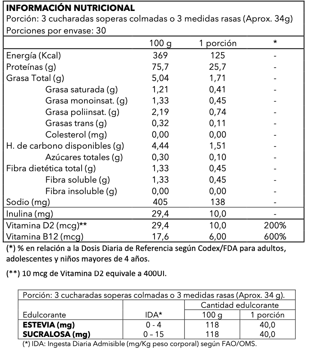 Proteína Vegana Cappuccino 2