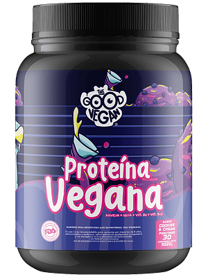 Proteína Vegana Cookies & Cream