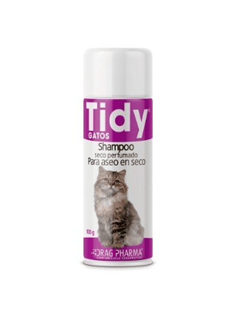 Tidy Gatos Shampoo Seco 100g