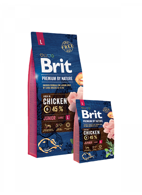 Brit Premium by Nature Junior Razas Grandes