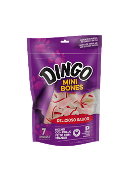 Dingo Mini Bones 70grs, 7 unidades