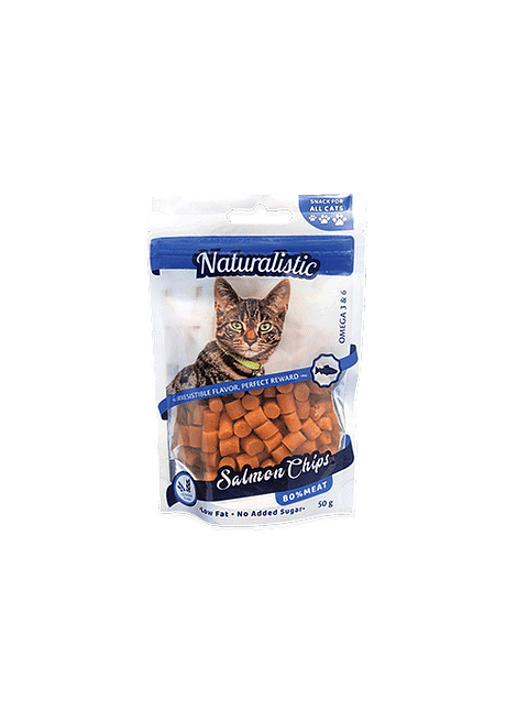 Salmon Chips Naturalistic 50grs