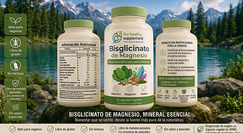 Bisglicinato de Magnesio