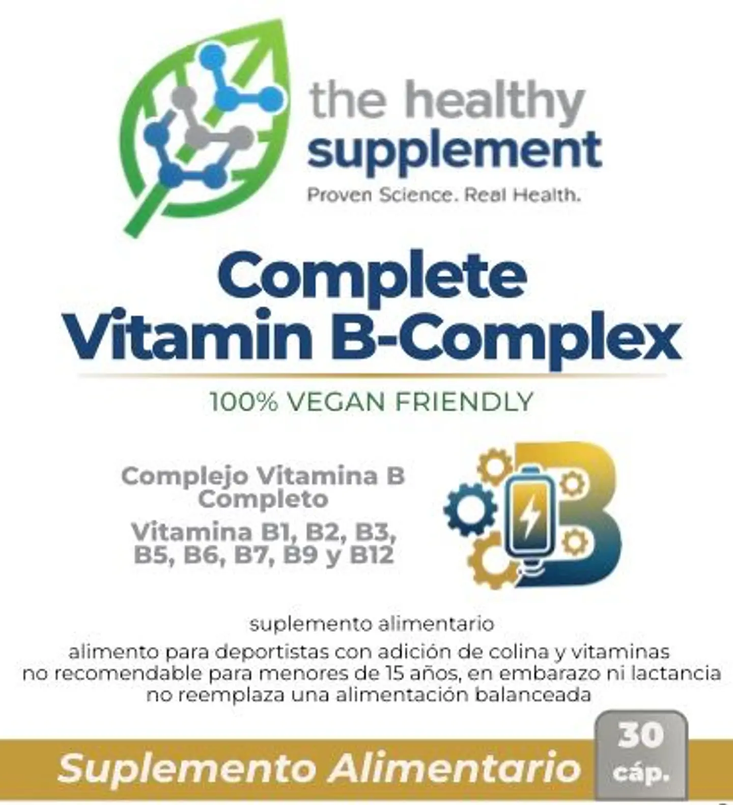 Complete Vitamin B-Complex - Vegan 4