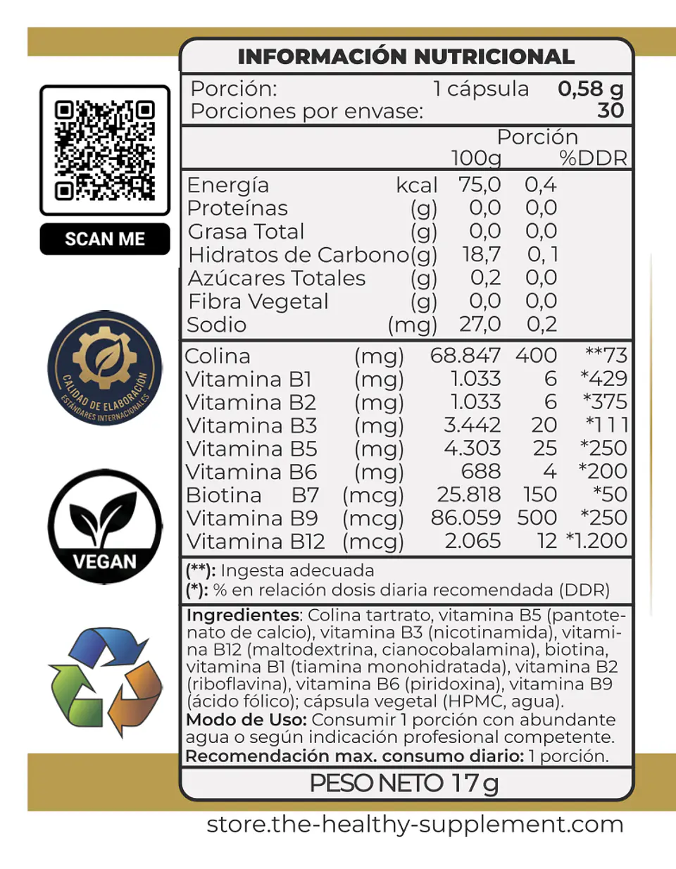 Complete Vitamin B-Complex - Vegan 3