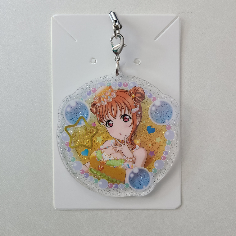 [Aqours] Chika Takami - Strap acrílico Chararium [Love Live Sunshine] 1