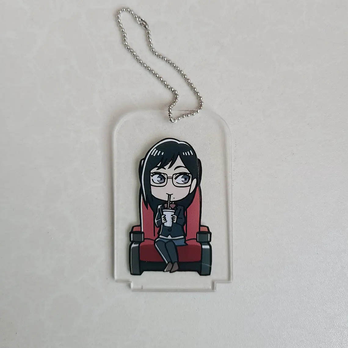 [Karasuno] Shimizu Kiyoko - Acrylic Ballchain [Haikyuu] 1