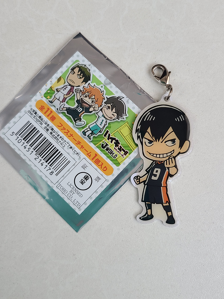 [Karasuno] Kageyama Tobio - Colgante metálico [Haikyuu] 1