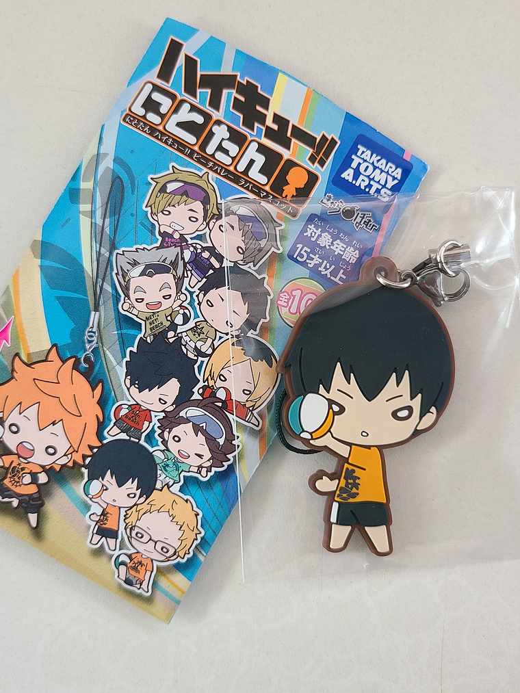 [Karasuno] Kageyama Tobio - Strap de goma Nitotan [Haikyuu] 1
