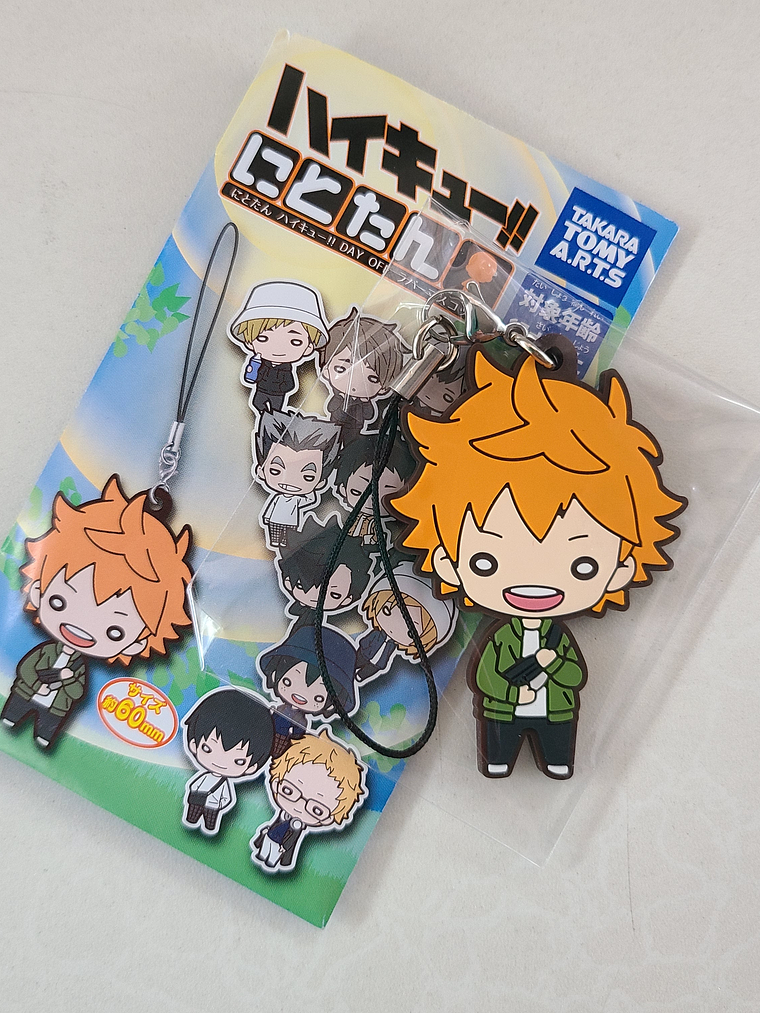 [Karasuno] Hinata Shoyo - Strap de goma Nitotan [Haikyuu] 1