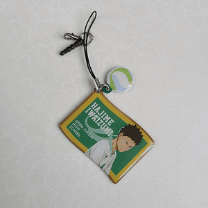 [Aoba Johsai] Iwaizumi Hajime - Strap metálico [Haikyuu]