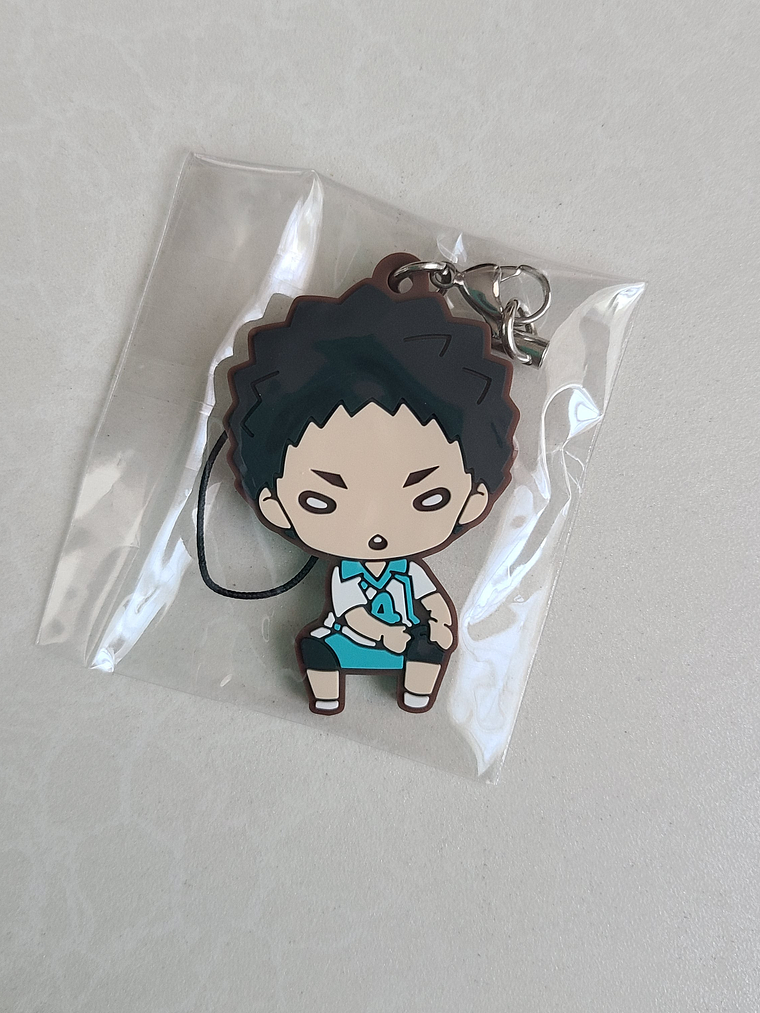 [Aoba Johsai] Iwaizumi Hajime - Strap de goma Nitotan [Haikyuu] 1